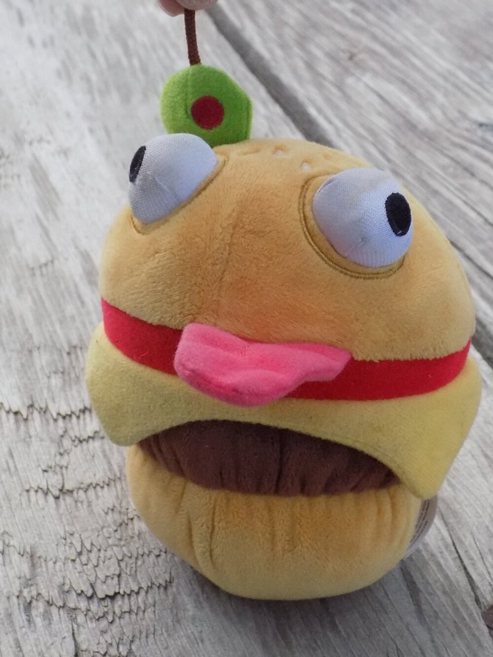 Fortnite Beef Boss Durr Burger Plush Toy Collectible Video Game Figure *